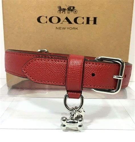 coach pet carrier replica|coach dog collars on sale.